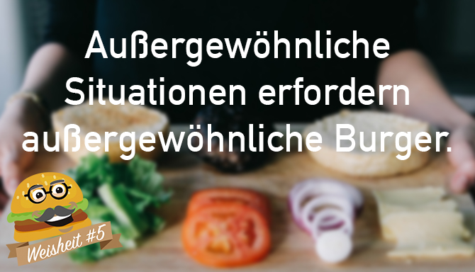 Burgerweisheiten