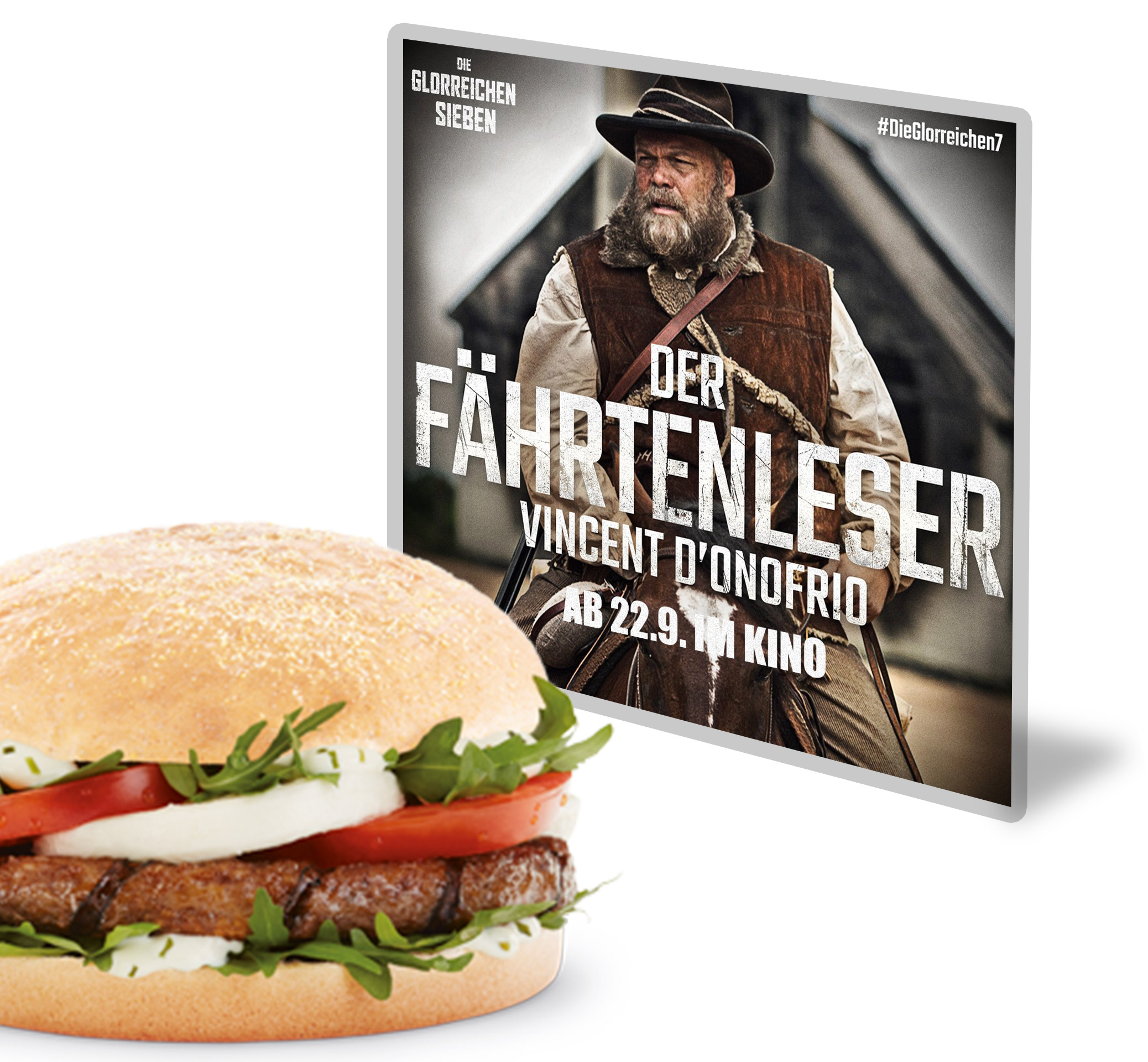 Die glorreichen 7 burgerme Italian Ciabatta Burger